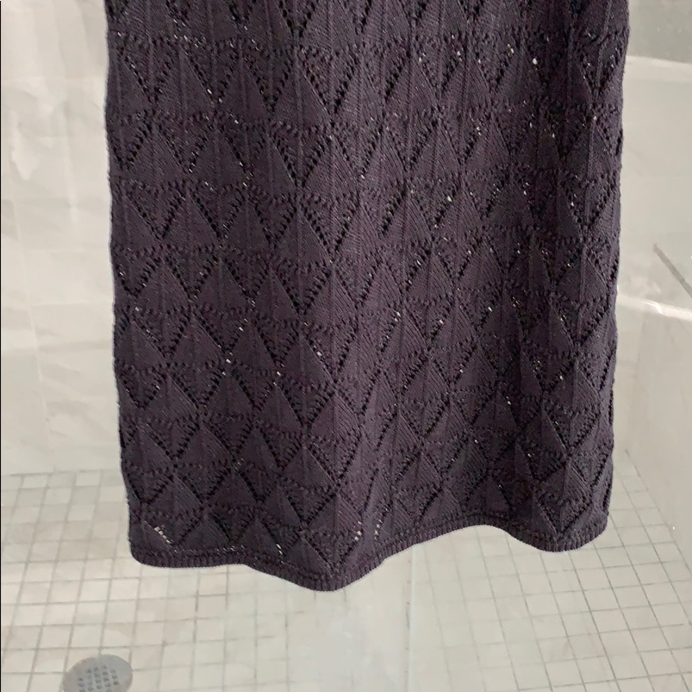 Vintage Pink Tartan knit dress - Picture 8 of 8